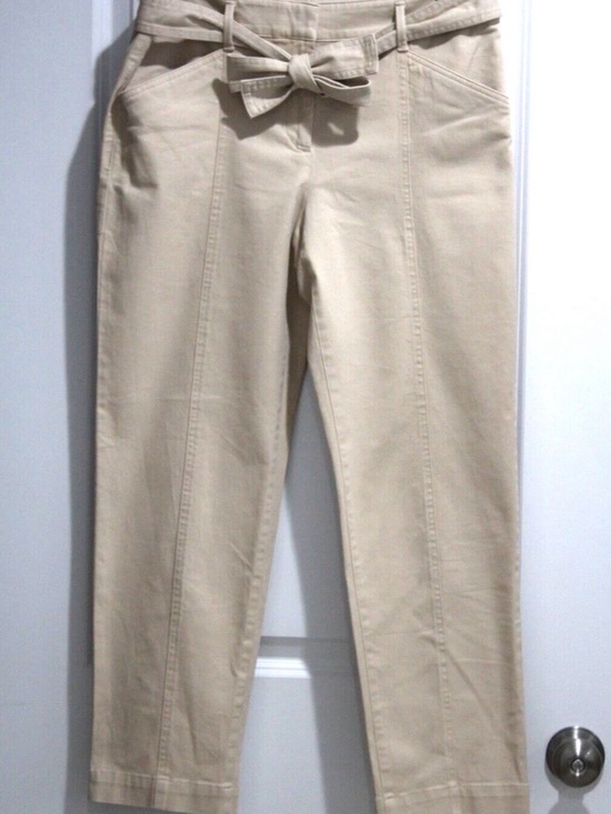 Ann Taylor Pants - Ann Taylor Straight Leg Pants in Light Khaki